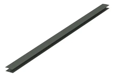 megawood Gehrungsprofil Aluminium anthrazit 0