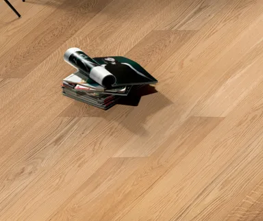 MEISTER Lindura Holzboden HD 400 Eiche lebhaft pure gebürstet Landhausdiele 3