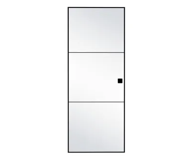 HORI Glasschiebetür Komplettset Loft Premium Plano satiniert ESG 8 mm 1