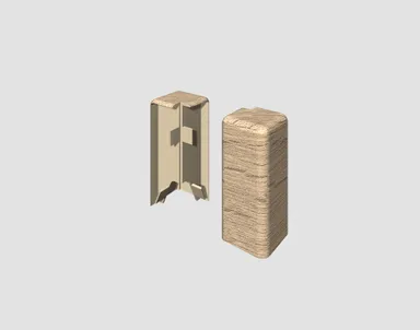 EGGER Außenecke Cubical Eiche mittelbraun 6 cm 0