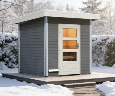 Karibu System-Sauna Komplettset Torge Fronteinstieg 38 mm 0