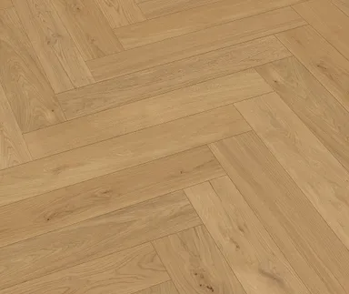 MEISTER Lindura Holzboden HS 500 Eiche classic pure 8928 gebürstet Fischgrät 0