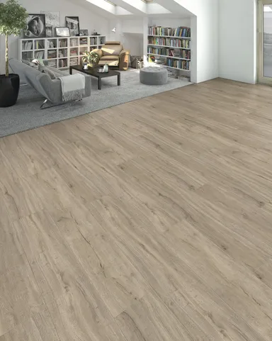 HARO Disano Life Aqua Eiche Columbia grau strukturiert Landhausdiele XL 2