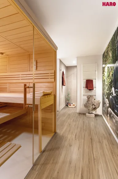 Haro Disano Saphir PVC freier Designboden Sandeiche strukturiert Landhausdiele 4