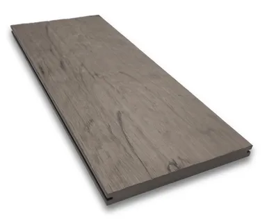 HORI Terrassendielen WPC Treibholz Massiv XXL beige tiefe Holzstruktur + geriffelt19x200mm 0