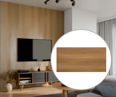 MODEE Wandverkleidung 2800 x 1175 x 4 mm Platte True Wood Asturia mit Naturstruktur 0