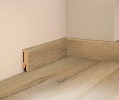 tilo MDF-Sockelleiste Eiche Sand foliert 0