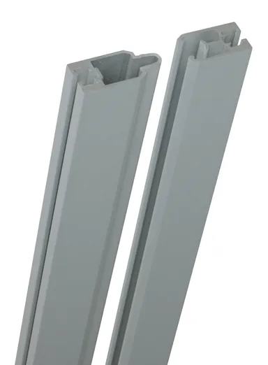 GroJa Stecksystem Adapterleiste silbergrau 0