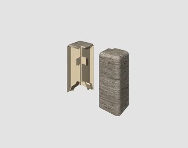 EGGER Außenecke Cubical Eiche grau 6 cm 0