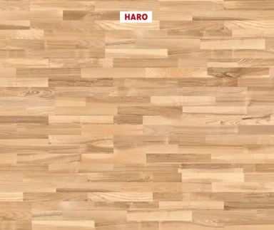 HARO Parkett 4000 Esche strukturiert Favorit Schiffsboden 0