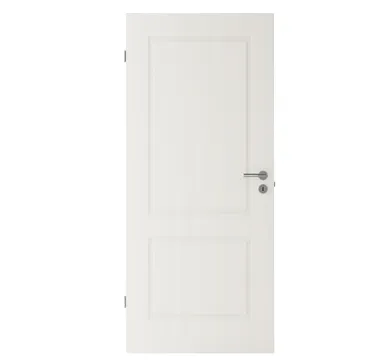 HORI Zimmertür Alicante 2 Weißlack RAL9010 Röhrenspan Eckkante 0