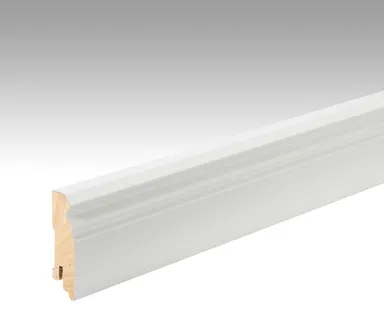 MEISTER Massivholzkern Sockelleiste Weiß DF (RAL 9016) 2266 0