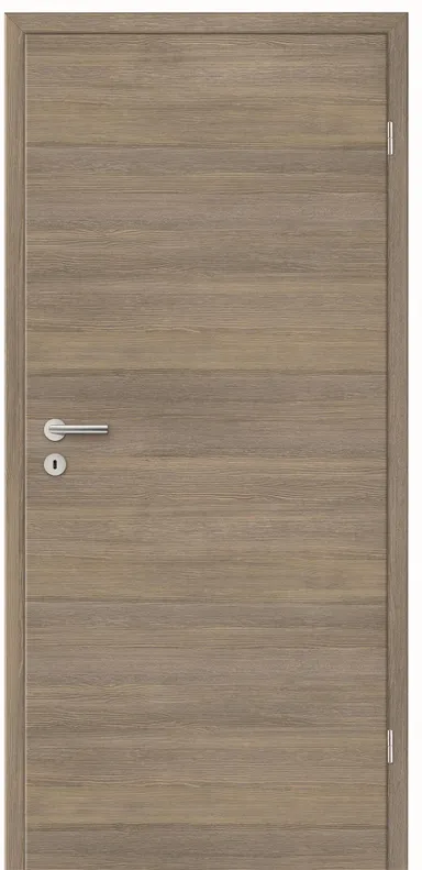 HORI Zimmertür CPL Lärche dunkel quer strukturiert Röhrenspan Rundkante 0