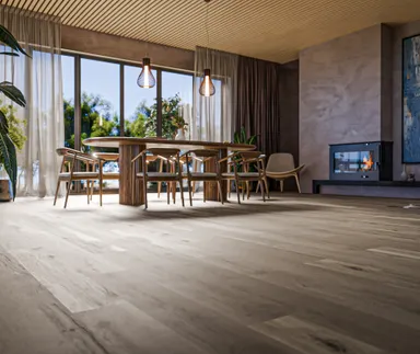 D-SYN Eiche Burgund Klick-Hartvinylboden Rigid SPC grau Landhausdiele Holzstruktur 0