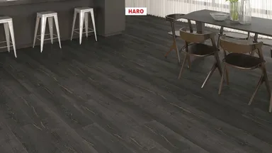 HARO Laminat Tritty 200 Aqua Eiche Metallic schwarz authentic Landhausdiele 2