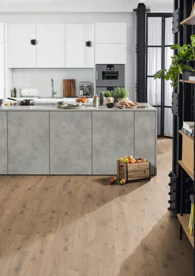 EGGER Klick-Designboden Aquadura+ Hybridboden EDF177 Almington Eiche natur 0