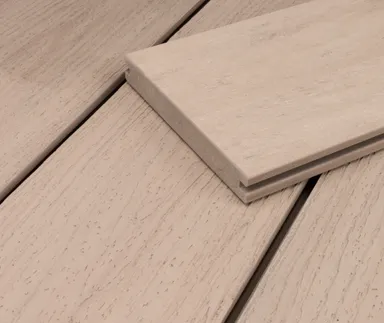 HORI Terrassendielen Komplettset WPC/BPC Exclusive Line weiß/creme 0