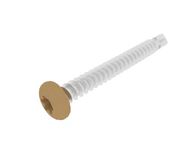 NewTechWood Fassadenprofil Castellatio PRO Schrauben-Set Red Cedar 4,2 x 38 mm 0