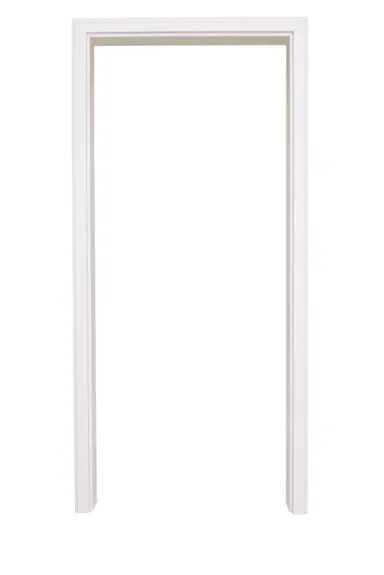 HORI Durchgangszargen CPL Weiß Profilkante 0