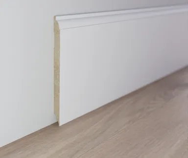 HORI Kunststoff Sockelleiste EPS Hamburger Profil weiß 7