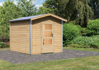 Karibu Sauna-Haus Bosse mit Vorraum 38 mm 0