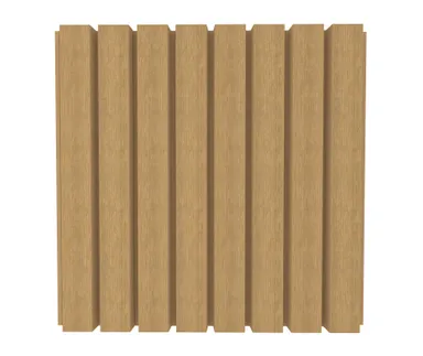 HORI WPC Fassadenprofil Rhombus Premium Medium 33 x 181 mm hellbraun 1