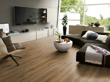 tilo Klick-Vinylboden NOVO Eiche Finca Holzoptik softsynchron Diele 5