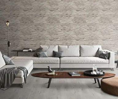 INDO Echtholz Wandverkleidung 3D Holzverblender Beachwood Sun Bleached 1