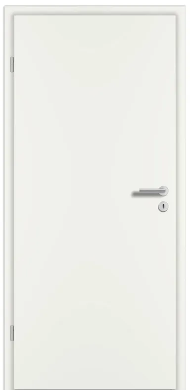 PRÜM Zimmertür Komplettset CPL Weißlack Rundkante 0