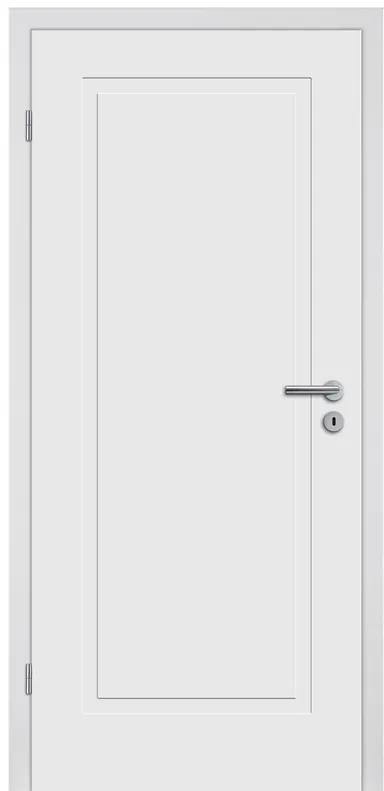 HORI Zimmertür Alicante 1 Weißlack RAL9010 Röhrenspan Eckkante 0