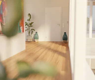 HORI Schallschutztür Wohnungseingangstür CPL Weiß RAL9016 SK1 KL3 Designkante Vollspan 6