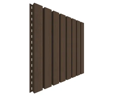 NewTechWood WPC Fassadenprofil Castellatio PRO65 33 x 181 mm Ipe 1
