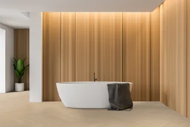 Gerflor Klick-Vinylboden Virtuo 55 Rigid Acoustic Blomma Beige Fischgrät 5