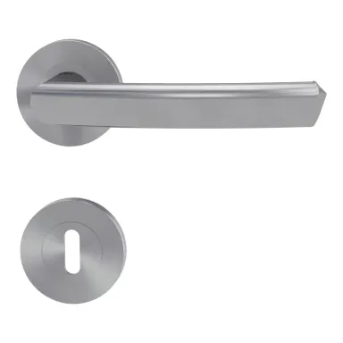 GRIFFWERK Türgriff Crystal Edelstahl matt 0