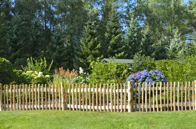 TETZNER & JENTZSCH Lattenzaun MARRE 80 cm, Edel-Kastanie 1