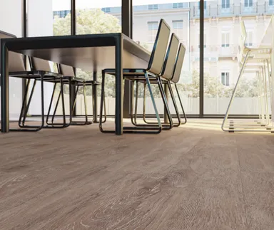 HORI Klick-Hartvinylboden Rigid SPC Eiche Thun strukturiert Landhausdiele 9