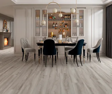 HORI Klebe-Vinylboden massiv Greylag Eiche Holzstruktur Landhausdiele 0