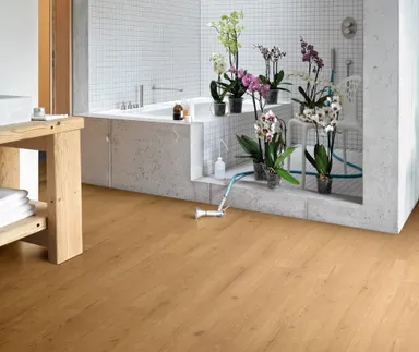 PARADOR Klebe-Vinylboden Basic 2.0 Eiche Infinity Natur Lebhafte struktur Landhausdiele 0