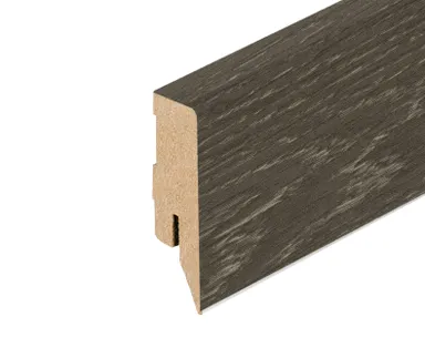 HORI MDF-Kern Sockelleiste Grundierfolie Topline Eiche Alabaster 1