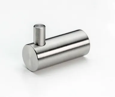 HORI Gaderobenhaken Edelstahl matt gebürstet, 45 mm 0