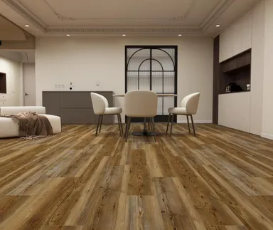 HORI Klick-Hartvinylboden Rigid SPC Kiefer dunkelbraun Albury Landhausdiele Holzstruktur 5