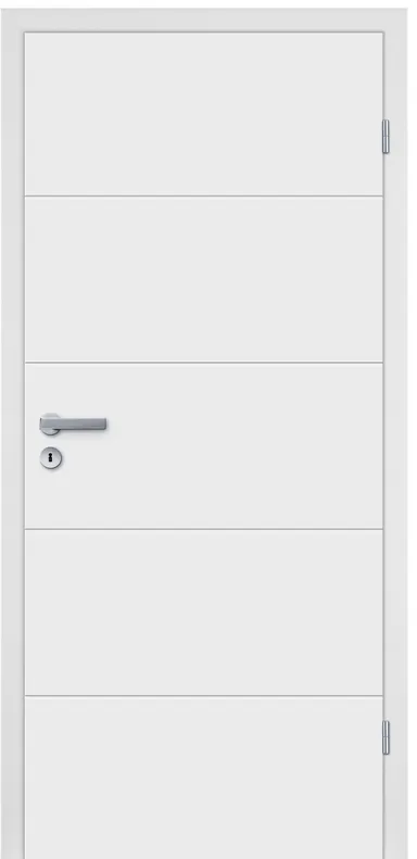 HORI Zimmertür Valencia Signalweiß RAL9003 Röhrenspan Designkante 0