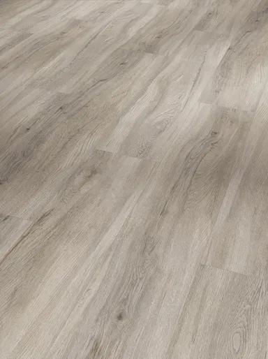 PARADOR Klick-Vinylboden SPC Basic 5.3 Eiche pastellgrau gebürstete Struktur Landhausdiele 6
