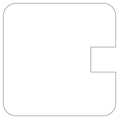 HORI Holz-Steckzaun GARDO Endpfosten 0