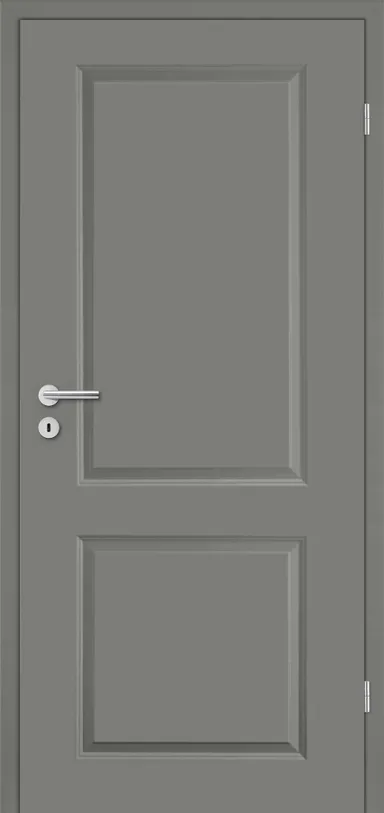 HORI Zimmertür Estella 2 Lavagrau RAL7037 lackiert Röhrenspan Designkante 0