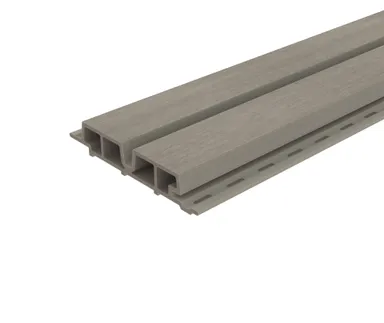 HORI WPC Fassadenprofil Rhombus Premium Medium 33 x 181 mm beige-grau 0