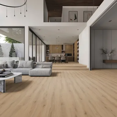 tilo Klick-Vinylboden ELITO TREND Eiche Crema!Pur Holzoptik softsynchron Landhausdiele 5