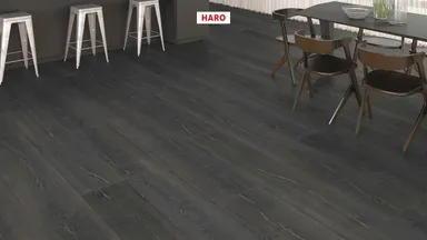 HARO Laminat Tritty 200 Aqua Gran Via Eiche Metallic schwarz authentic 3