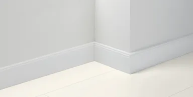 PARADOR Sockelleiste Uni weiß D001 0