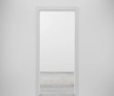 HORI Durchgangszarge CPL Eiche weiß Designkante 0